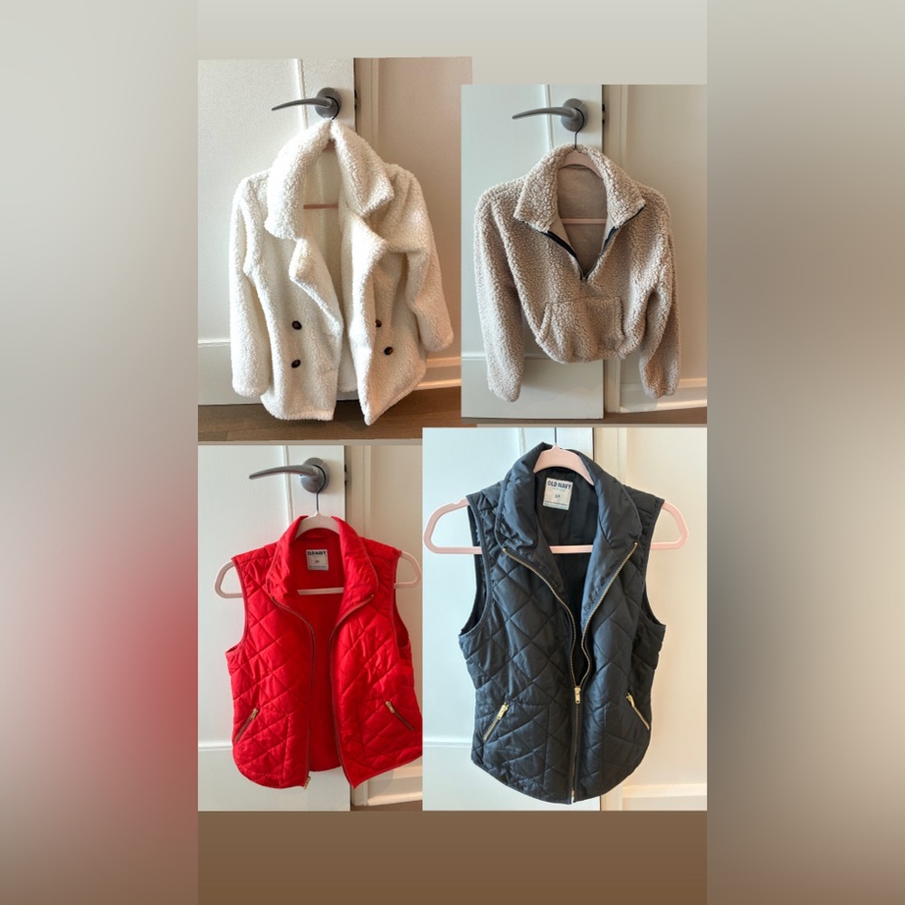 CLOSET CLEAR OUT BUNDLE outerwear old navy amazon SHEIN